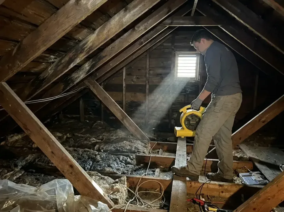 attic-water-damage-drying-proc-007 — frequently asked questions, Emergency Water Extraction & 24/7 Flood Response in Elberto…